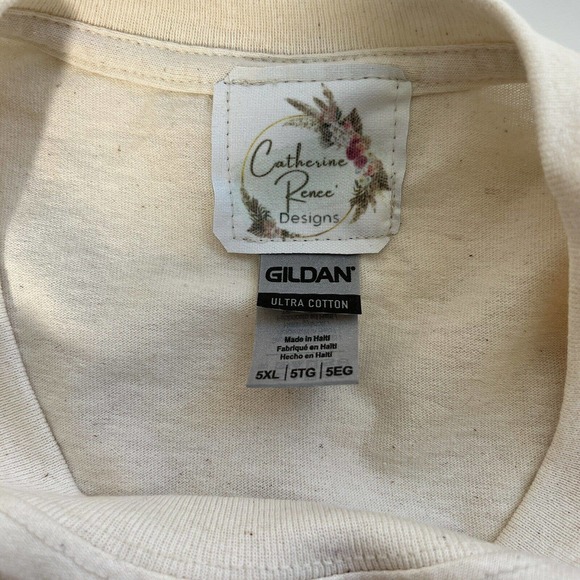 Handmade Graphic T-Shirt Size 5XL Custom Never Too Busy For Sleep OOAK - Picture 3 of 3